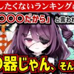 彼女にしたくないランキングで酷い理由をアンケートで言われてしまう運命メイナ【篠崎シャノン/運命メイナ/天羅洲テラス/LN_へるぷ/宮霧りりい/ゆうぎり高校/切り抜き】