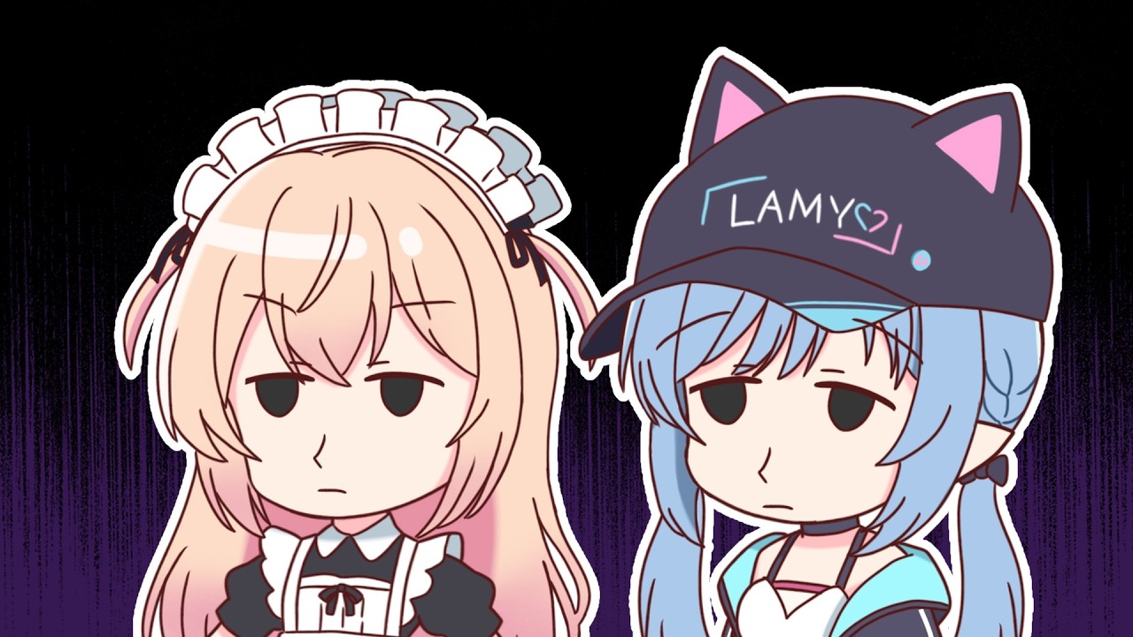 デスペナルティを知らずゾンビアタックを続けるねねラミ【桃鈴ねね/雪花ラミィ/獅白ぼたん/ホロライブ切り抜き】